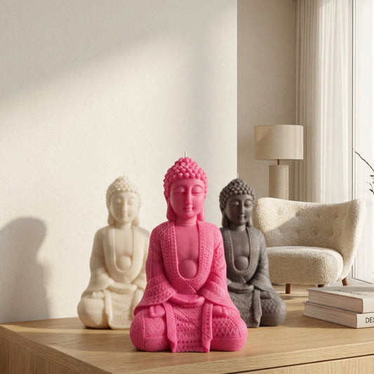 4 | Kerze "Riesen-Buddha"
