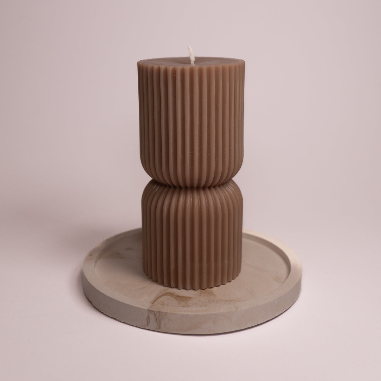 Kerze "Rillensäule"