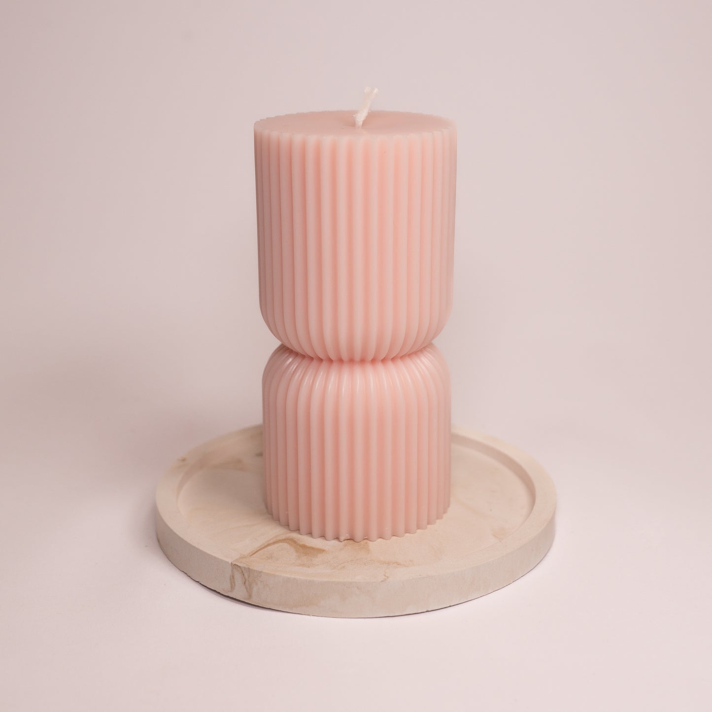 Kerze "Rillensäule"