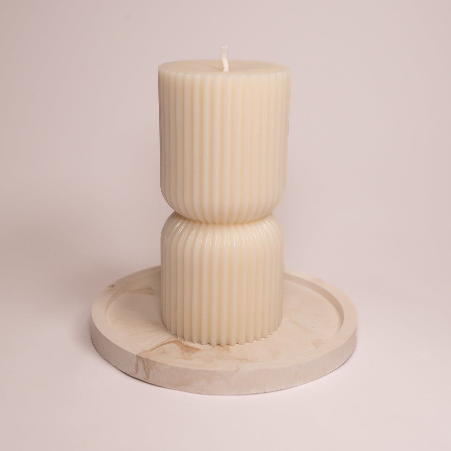 Kerze "Rillensäule"