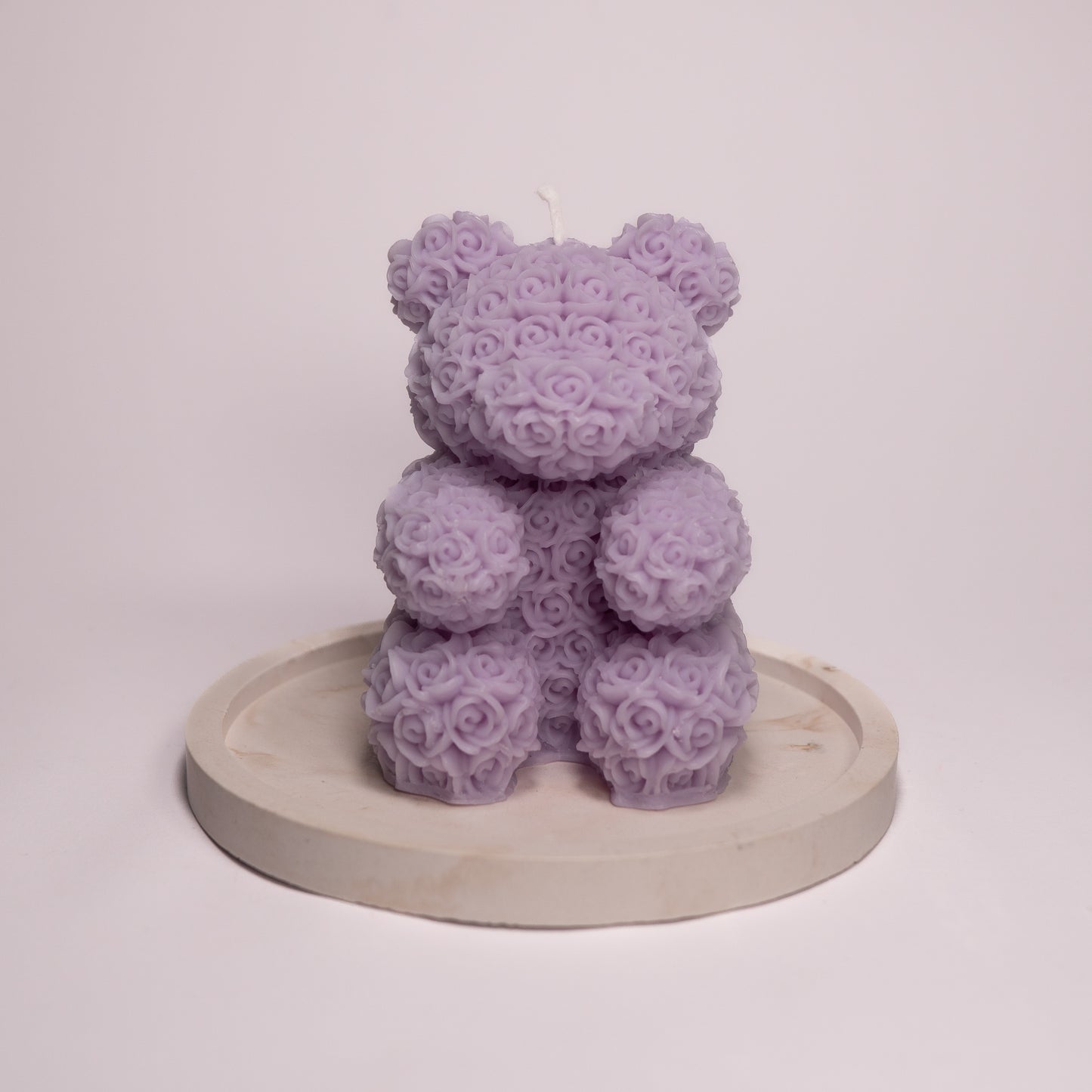 Kerze "Rosenbär"