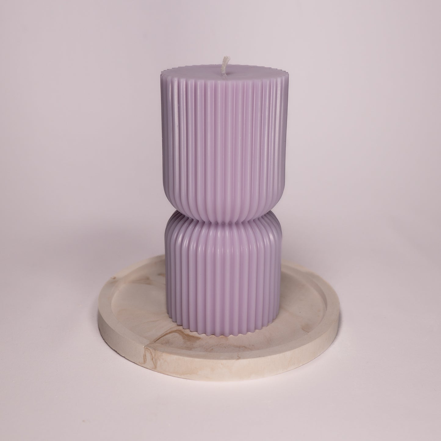 Kerze "Rillensäule"